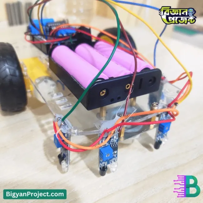 Ready-Made Line Following Robot | Arduino Project BD