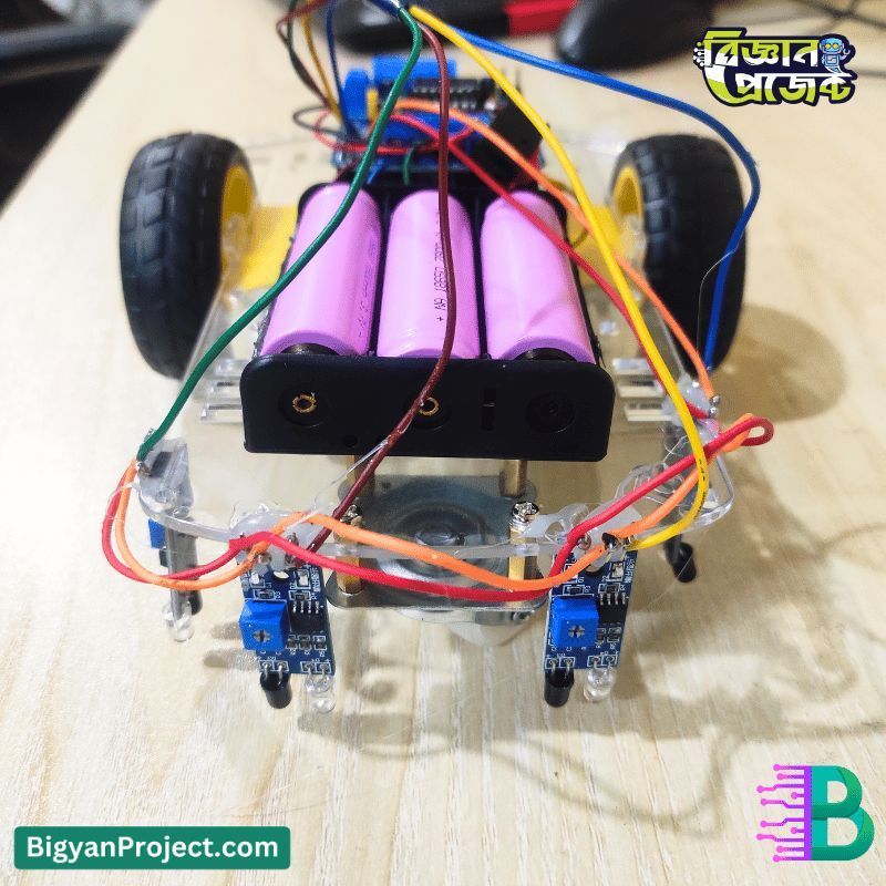 Ready-Made Line Following Robot | Arduino Project BD Ready-Made Line Following Robot | Arduino Project BD