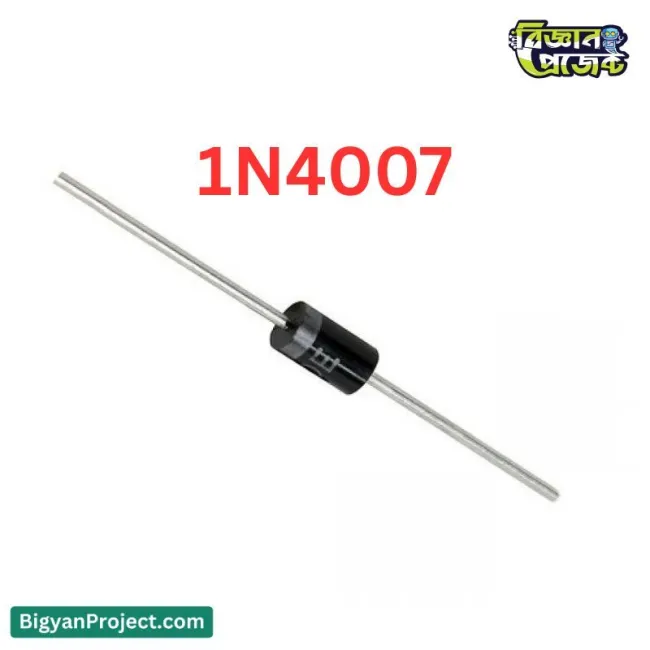 1N4007 Diode 1000V 1A High Voltage Rectifier