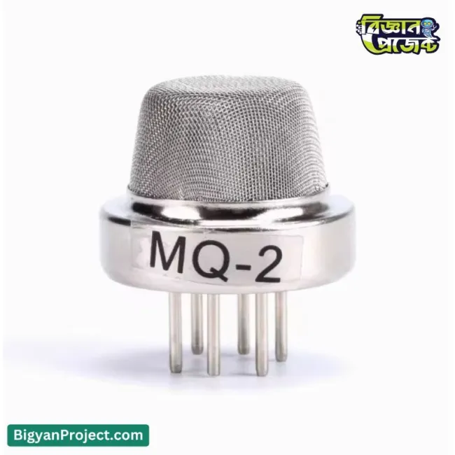 MQ-2 Gas Sensor Buy for Smoke LPG Hydrogen at Bigyan Project