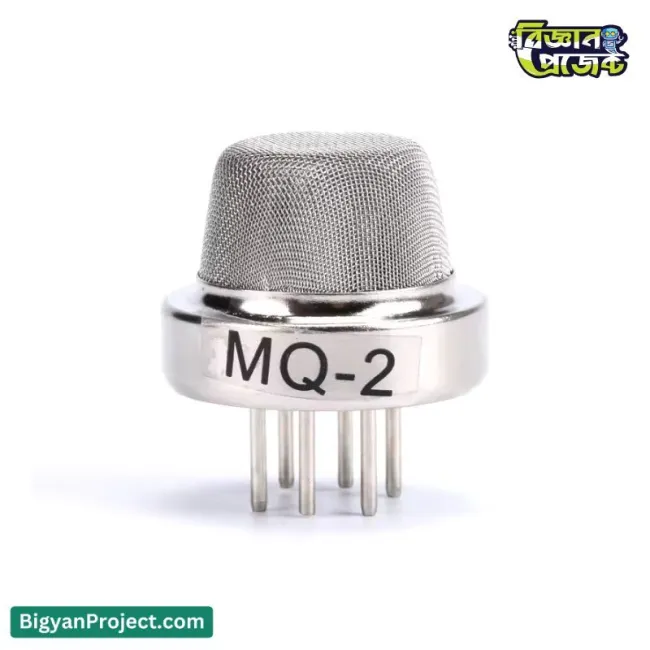 MQ-2 Gas Sensor Buy for Smoke LPG Hydrogen at Bigyan Project
