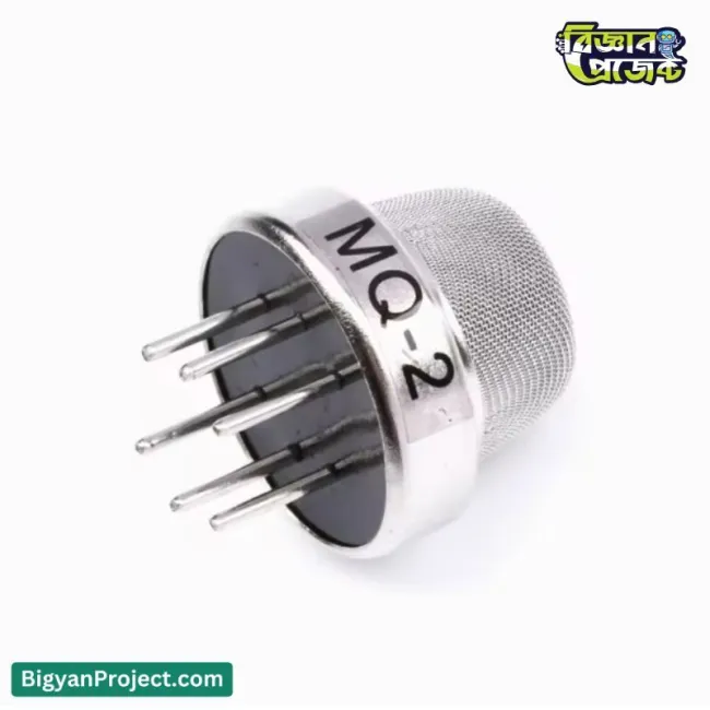 MQ-2 Gas Sensor Buy for Smoke LPG Hydrogen at Bigyan Project