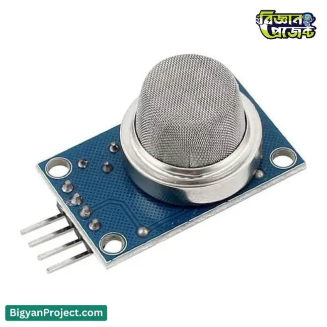 MQ-2 Gas Sensor Buy for Smoke LPG Hydrogen at Bigyan Project