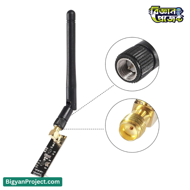 NRF24L01 Wireless Module Buy with Antenna Online NRF24L01 Wireless Module Buy with Antenna Online