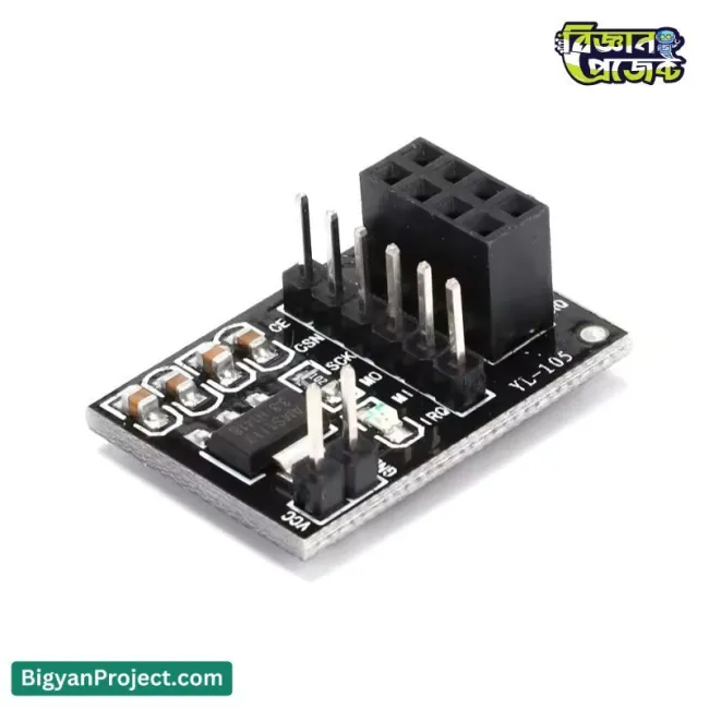NRF24L01 সকেট অ্যাডাপ্টার বোর্ড ৮ পিন ৩.৩V রেগুলেটর কিনুন