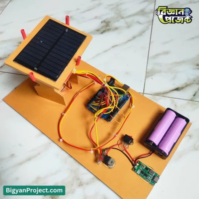 Dual Axis Solar Tracker Buy Arduino LDR Project