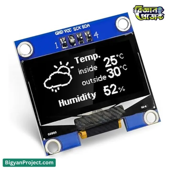 1.3 inch OLED Display SH1106 I2C 128x64 – buy now