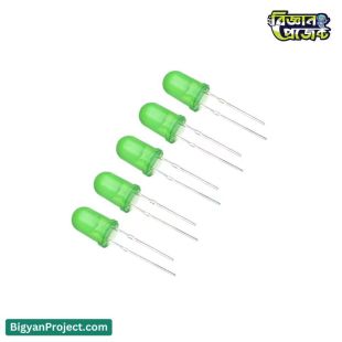 কিনুন ৫মিমি LED লাইট - লাল, সবুজ, নীল, সাদা