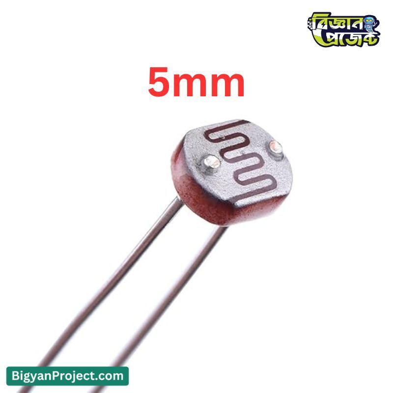 Buy 5mm GL5516 Photoresistor for Arduino & Projects