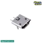 মাইক্রো USB ২-পিন ফিমেল কানেক্টর | পাওয়ার জ্যাক কিনুন