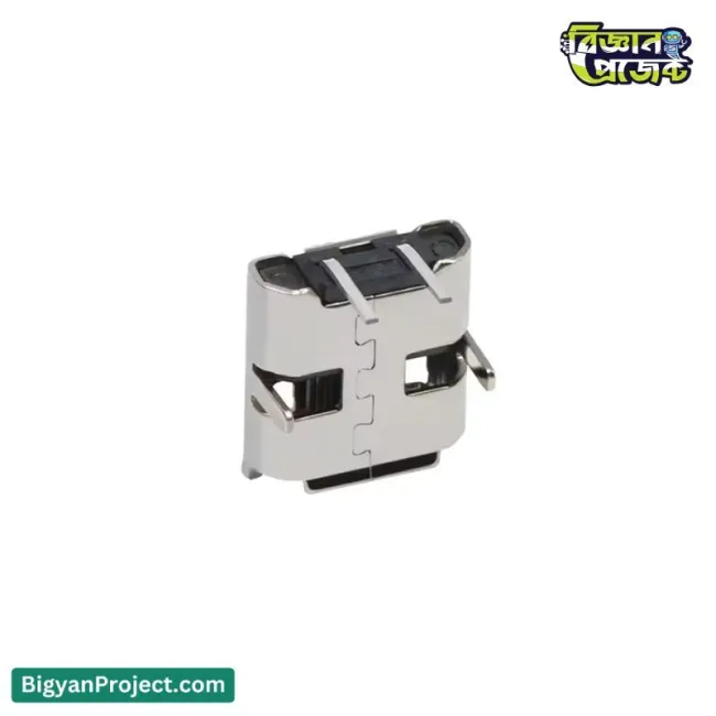 মাইক্রো USB ২-পিন ফিমেল কানেক্টর | পাওয়ার জ্যাক কিনুন