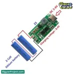 Buy 2S 8.4V 2A Type-C Li-ion Charger Module | Bigyan Project