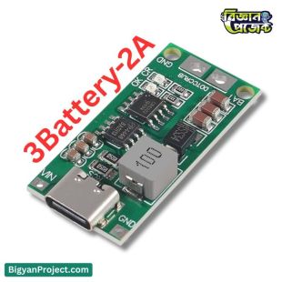 Buy 3S 12.6V 2A Type-C Li-ion Charger Module