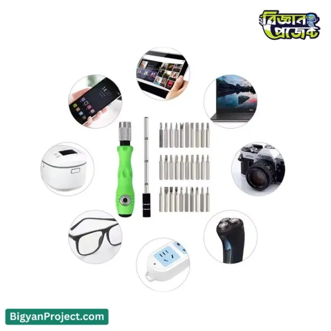 32-in-1 Screwdriver Set | Buy for Mobile & PC Repair BD