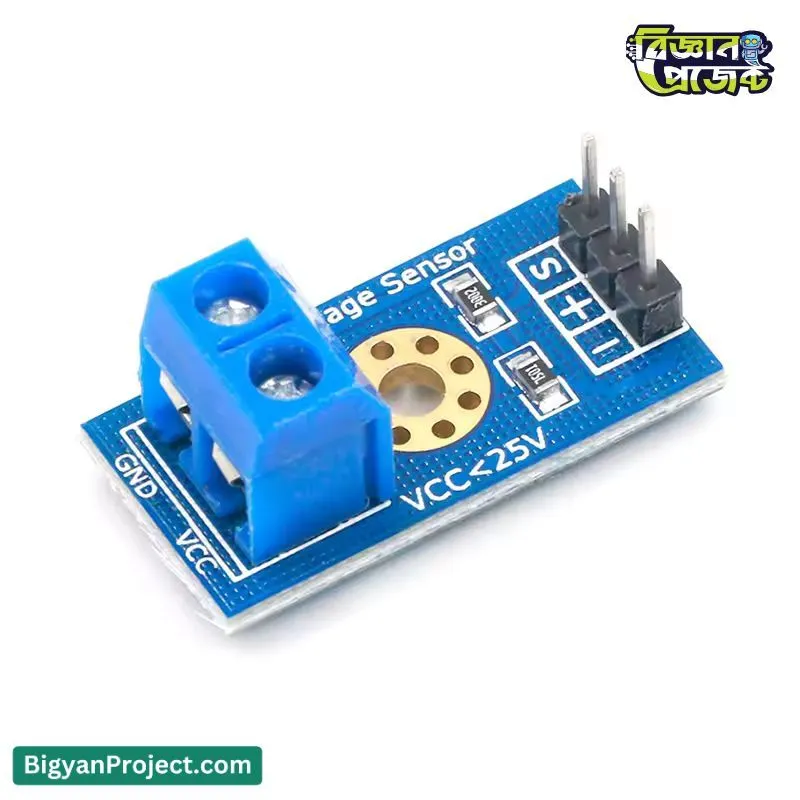 Buy Voltage Sensor Module DC 0-25V for Arduino Projects
