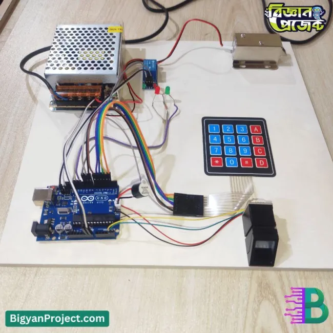 Keypad & Fingerprint Security Project | Arduino-Based