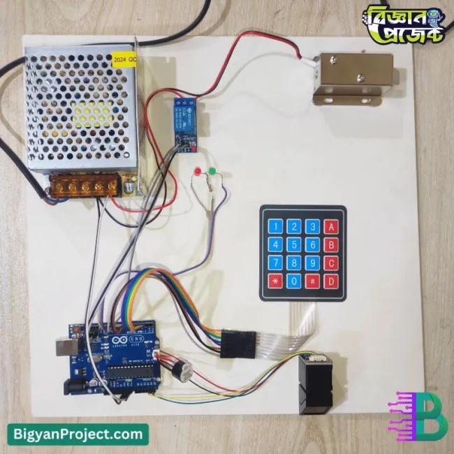 Keypad & Fingerprint Security Project | Arduino-Based