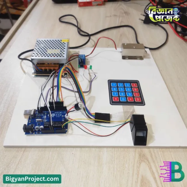 Keypad & Fingerprint Security Project | Arduino-Based