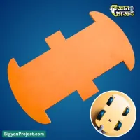 Buy DIY Robot Car Chassis 5MM PVC 4-Wheel Base