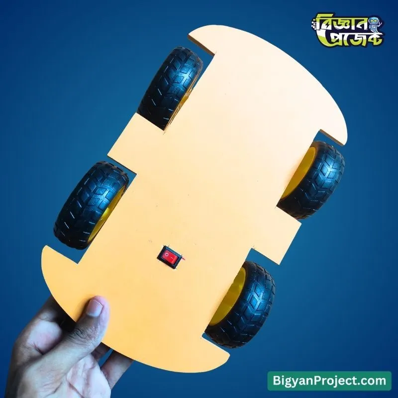 Buy DIY Robot Car Chassis 5MM PVC 4-Wheel Base