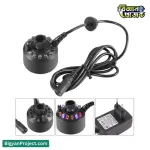 Buy Ultrasonic Mist Maker 12 LED Fogger for Ponds
