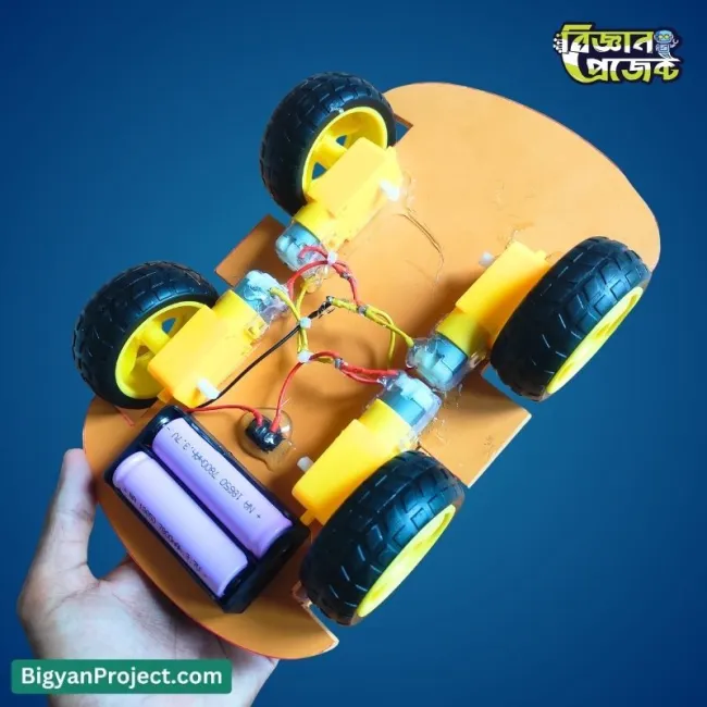 Buy 4-Wheel Robot Car Science Project for Kids