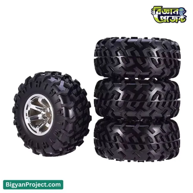 Buy 130mm RC Truck Tyre for 1/10 Scale Monster Car