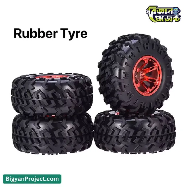 Buy 130mm RC Truck Tyre for 1/10 Scale Monster Car