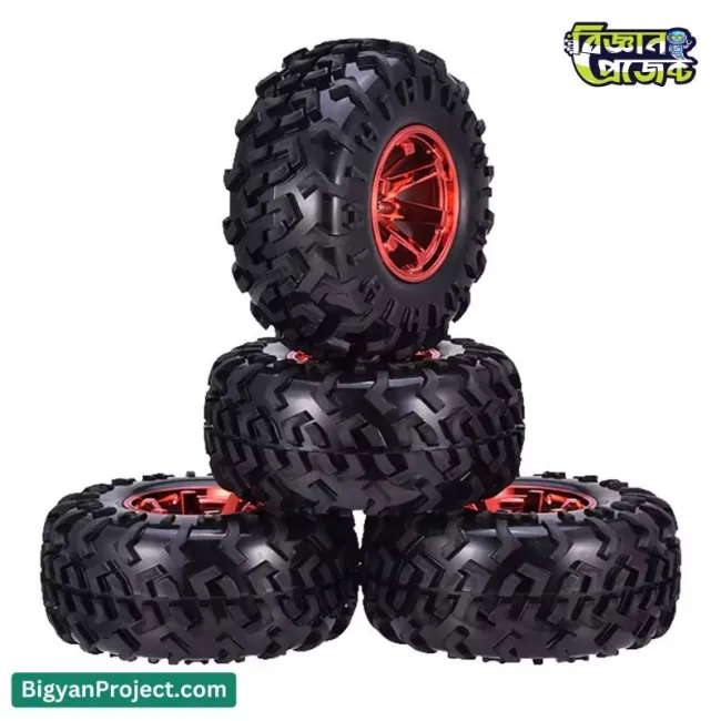 Buy 130mm RC Truck Tyre for 1/10 Scale Monster Car