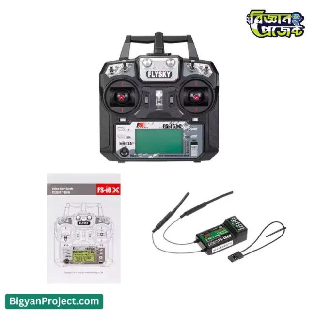 FS-i6X 10CH RC Transmitter & Receiver: Buy in Bangladesh