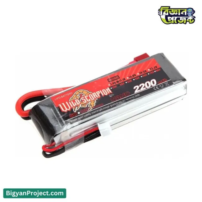 Wild Scorpion 2200mAh 11.1V 3S Battery - Buy Online