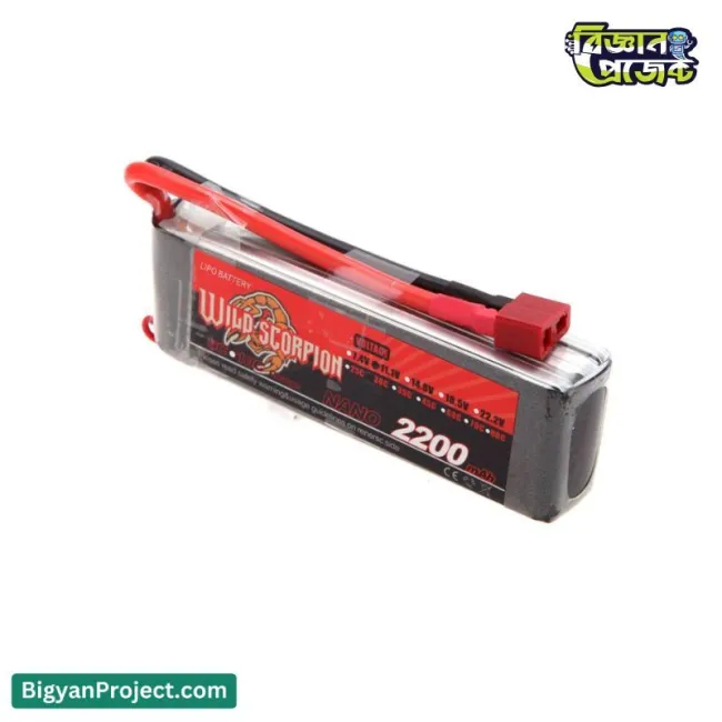 Wild Scorpion 2200mAh 11.1V 3S Battery - Buy Online