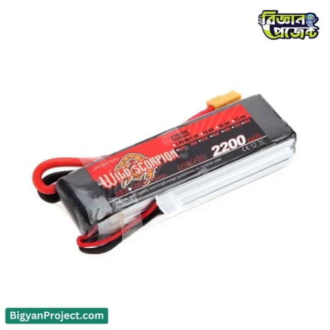 Wild Scorpion 2200mAh 11.1V 3S Battery - Buy Online