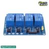 5V 4-Channel Relay Module Buy Online (Optocoupler)