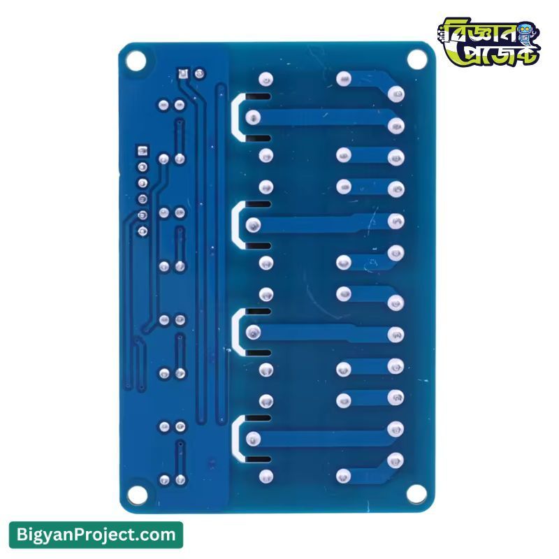 5V 4-Channel Relay Module Buy Online (Optocoupler)