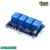 5V 4-Channel Relay Module Buy Online (Optocoupler)