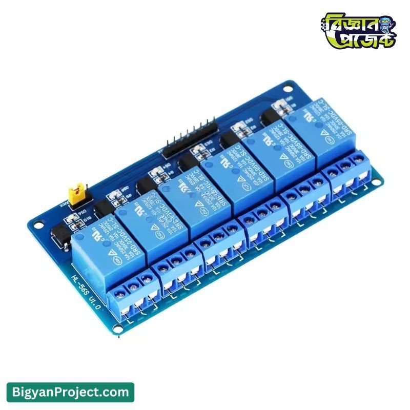 Buy 5V 6 Channel Optocoupler Relay Module