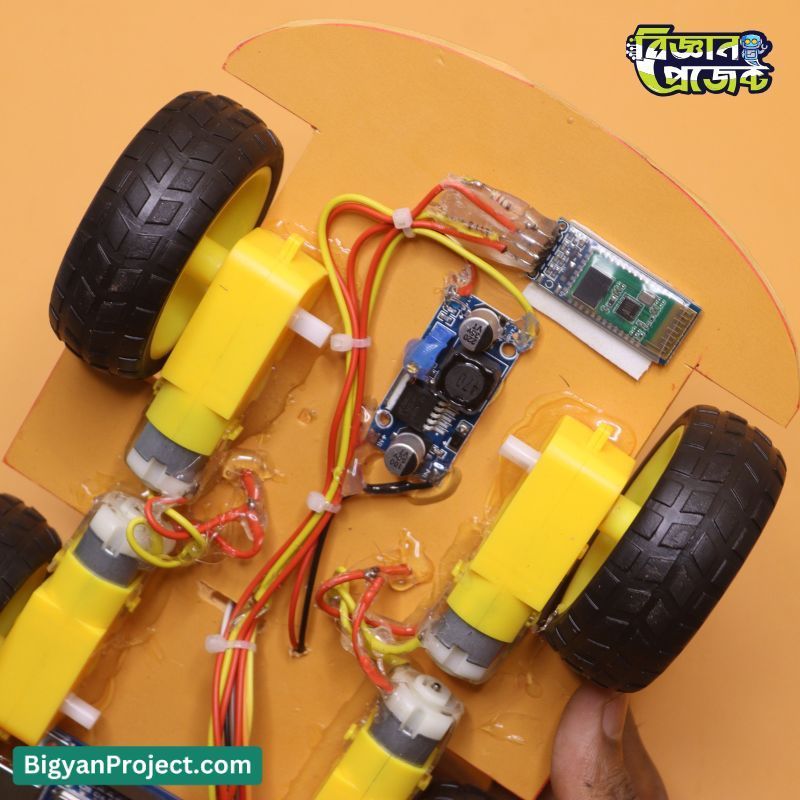 Buy Bluetooth & Voice Control DIY Science Robotic Car – Bigyan Project