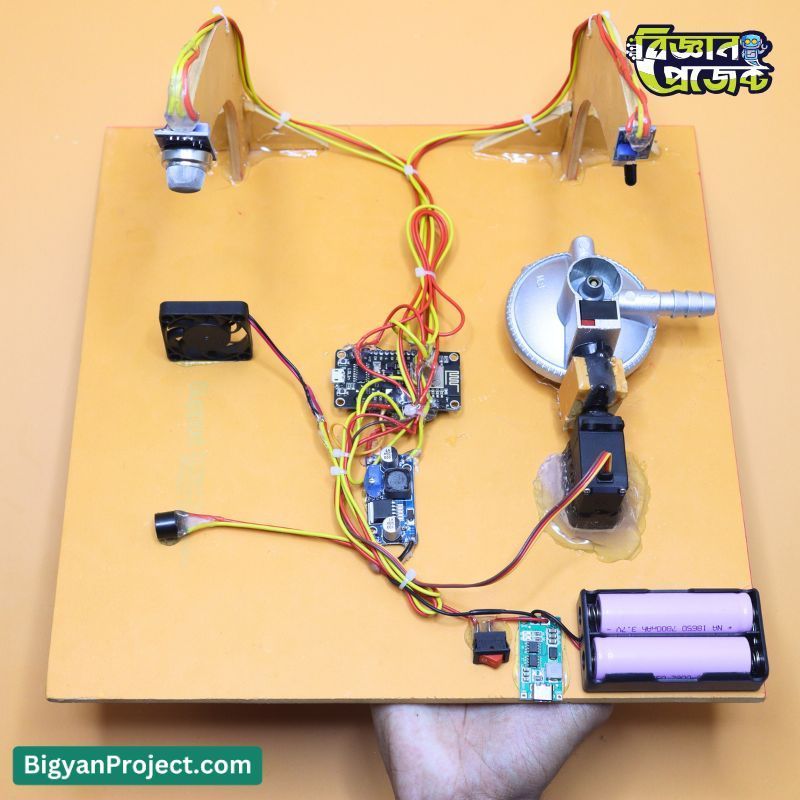 Buy IoT Gas and Fire Detection Project Kit – Bigyan Project