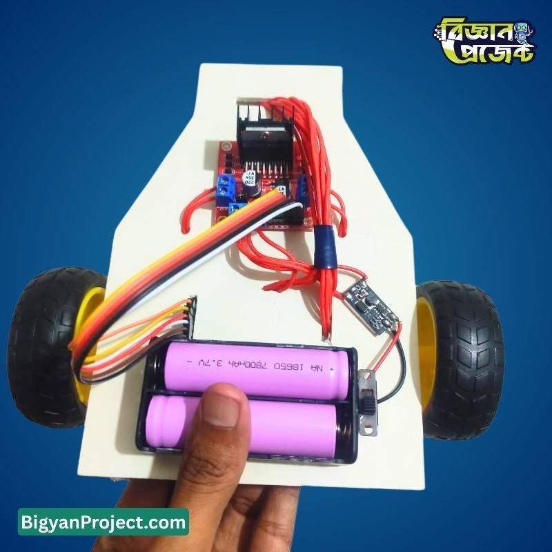 Line Following Robot with PID Control Bangladesh