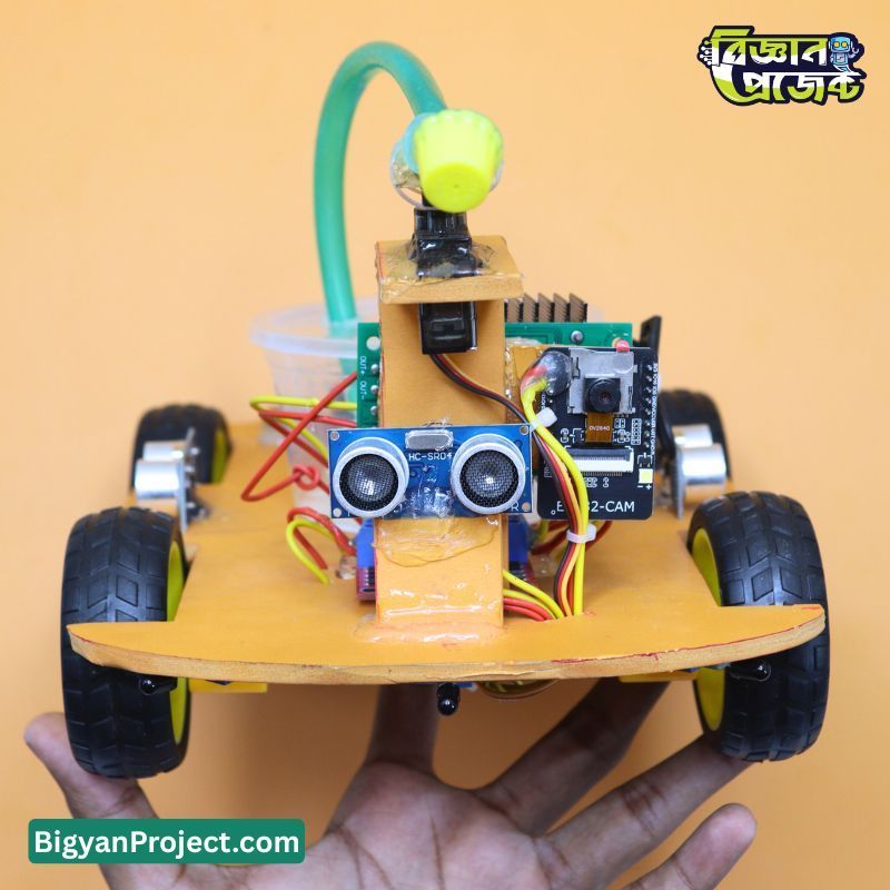 Buy Firefighting Robot Car with Camera – Bigyan Project
