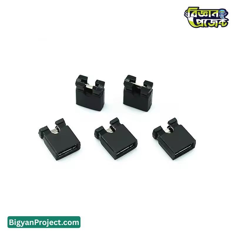 Buy 2.54mm Jumper Cap Short Circuit Connector – Bigyan Project