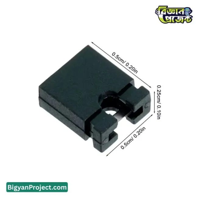 Buy 2.54mm Jumper Cap Short Circuit Connector – Bigyan Project