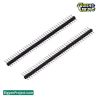 Buy 40 Pin 2.54mm Male Breakaway Header Strip | Bigyan Project