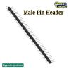 Buy 40 Pin 2.54mm Male Breakaway Header Strip | Bigyan Project