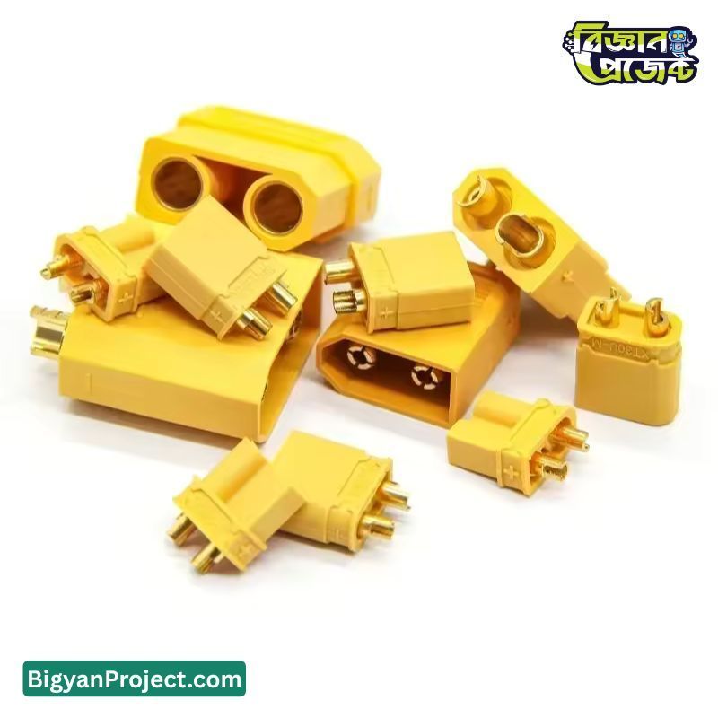 Buy XT60 Connector Pair for RC Battery & Motor – Bigyan Project