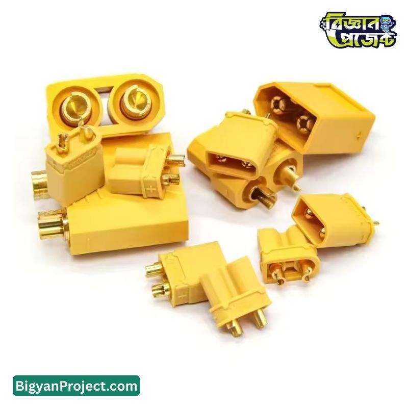 Buy XT60 Connector Pair for RC Battery & Motor – Bigyan Project