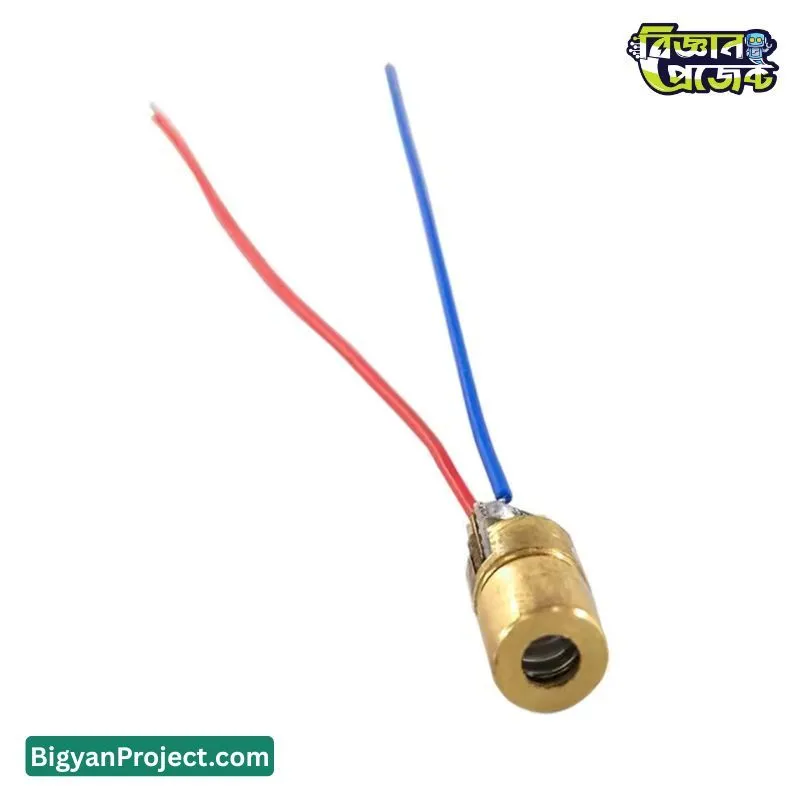 Buy Red Laser Diode Module 650nm 5V from Bigyan Project