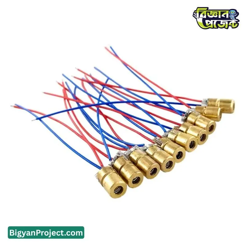 Buy Red Laser Diode Module 650nm 5V from Bigyan Project