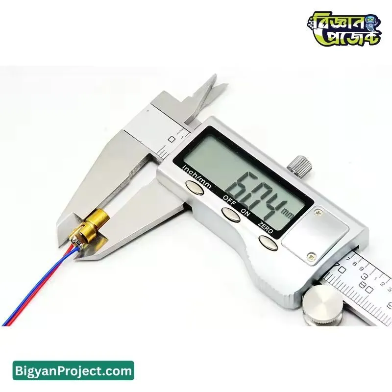 Buy Red Laser Diode Module 650nm 5V from Bigyan Project